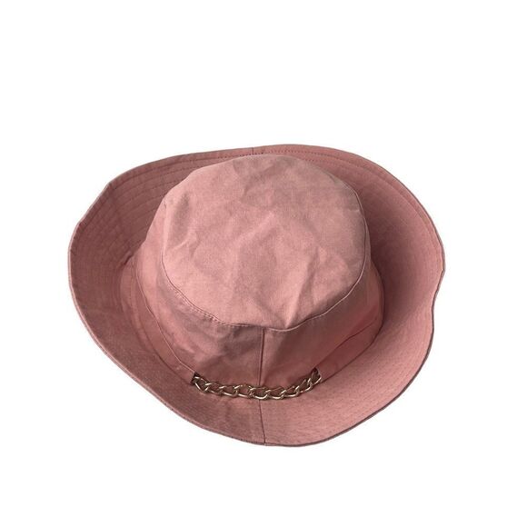 INC INTERNATIONAL CONCEPTS Women's Chain-Trim Bucket Hat - Picture 2 of 3